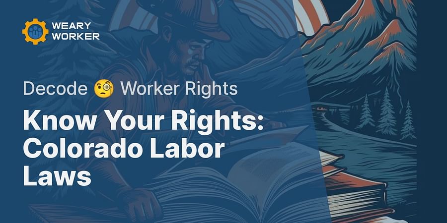 Know Your Rights: Colorado Labor Laws - Decode π§ Worker Rights