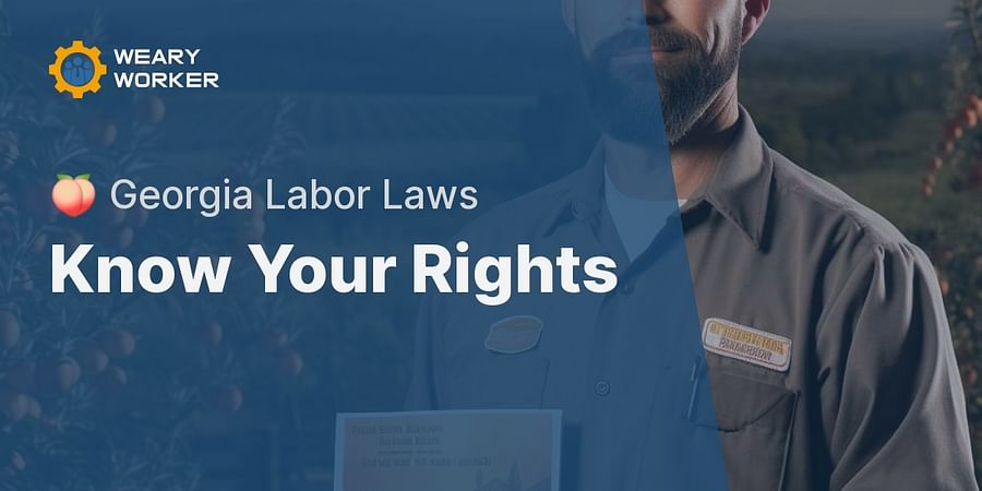 Know Your Rights - 🍑 Georgia Labor Laws